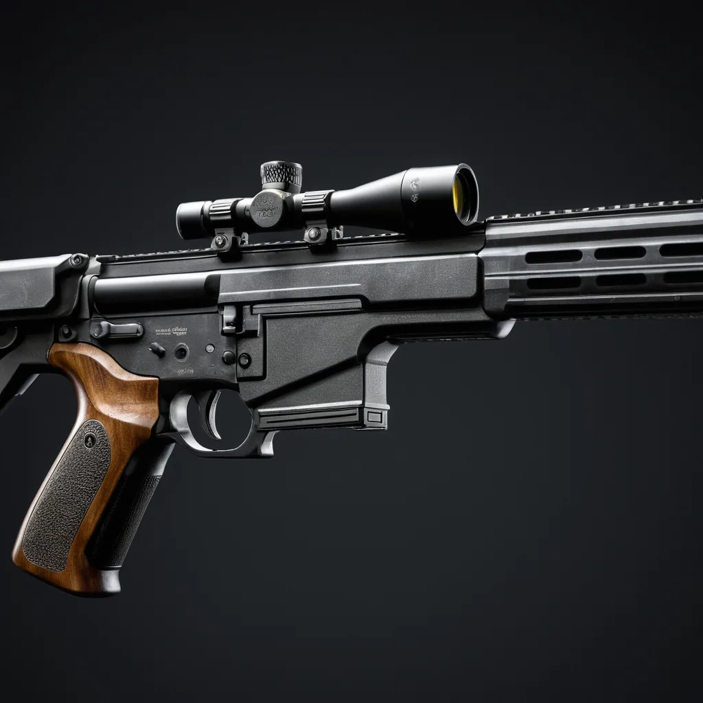 GTA 6 concept weapon Marksman Rifle, fan-made